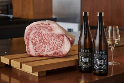 牛肉と最高のペアリング！日本酒「牛と鉄板 -STEAK-」1800ml